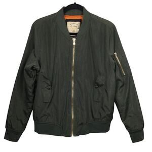 Ci Sono Originals Normcore Quilted Full Zip Classic Retro Minimalist Bomber L
